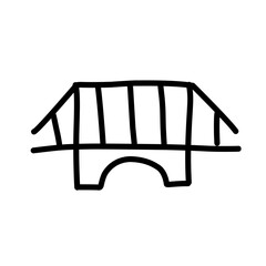hand drawn bridge