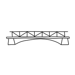 hand drawn bridge