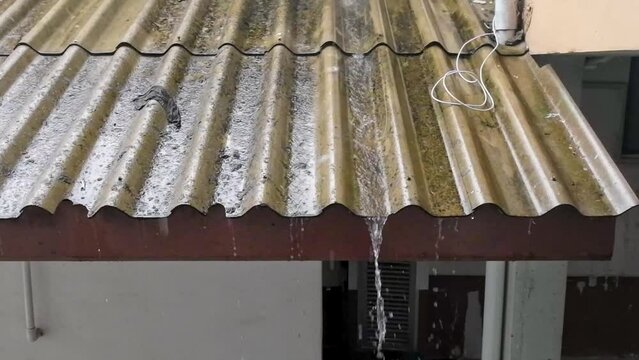 roof of the house