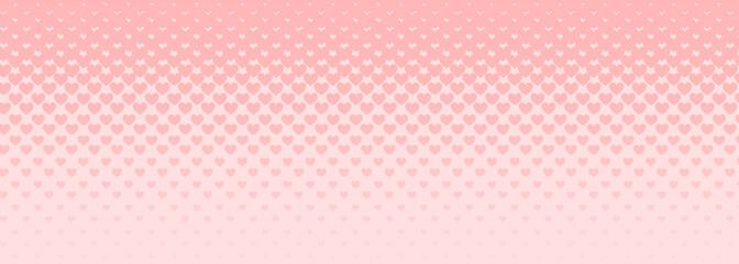 かわいいハート柄の壁紙