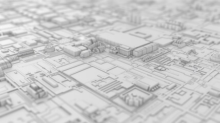Fototapeta premium a blueprint takes center stage against a backdrop of pristine white paper, ready for analysis and critique.