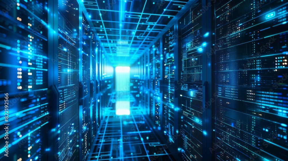 Poster security of computer networks. communication with data centers or online servers through protected i