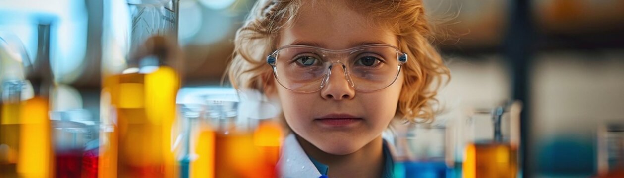 See yourself participating in a science experiment, discovering the wonders of the natural world