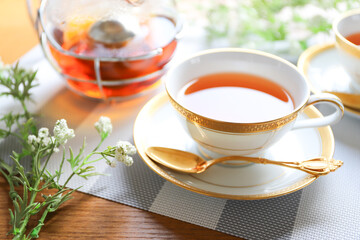 紅茶　ティータイムイメージ