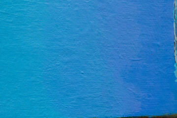 Color gradient, blue tones, painted on a canvas background