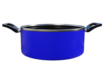 padella pentola pentolame di cucina  ristorante bar hotel mensa con fondo trasparente isolato 