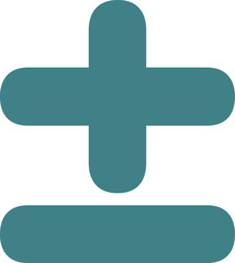 Cute Math Plus Minus Sign Vector Product Symbol +-, Mathematics Subject Education