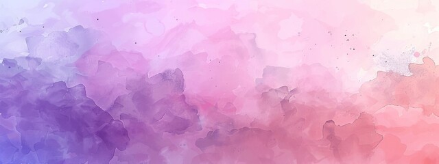 Fototapeta premium A soft, watercolor background with a gradient from pink to purple.