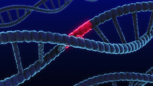 Mutated DNA and molecules scientific biotechnology