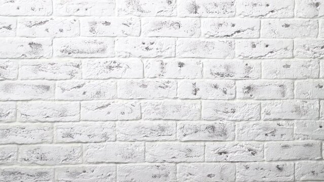 White textured brick wall background