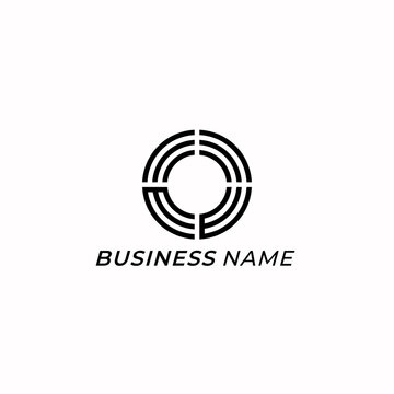 design logoc reative letter M and letter E