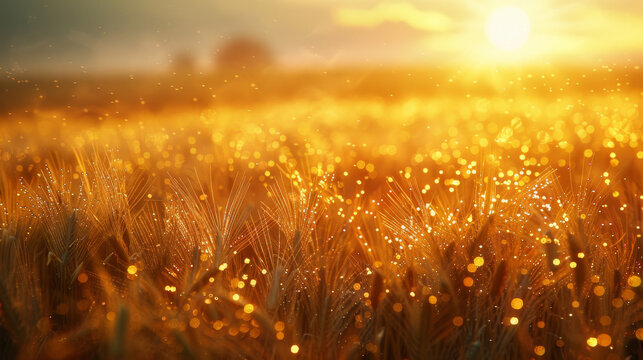 Dawn at Golden Fields of Anemoi, reflecting new beginnings.