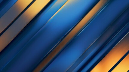 Obraz premium This image features a series of diagonal lines in shades of blue and orange creating a modern abstract background