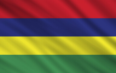 a backdrop of wavy flags from around the world