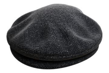 Beret hat isolated on transparent background