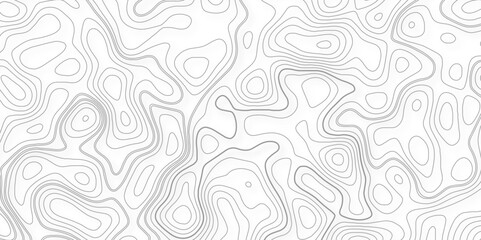 Topographic map background concept. Topo contour map. Rendering abstract illustration. Vector abstract illustration. Geography concept. paper texture design