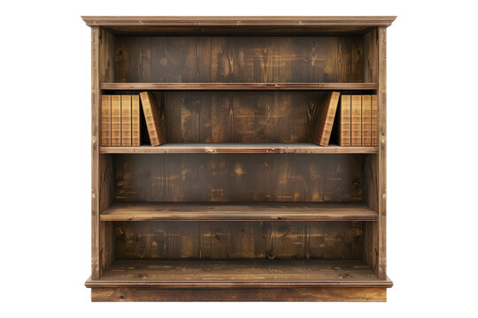 recommend clip art: Bookshelf isolated on transparent background