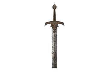 Broadsword isolated on transparent background