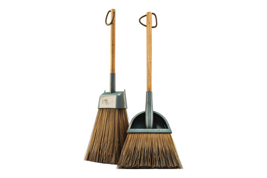 recommend clip art: Broom and dustpan isolated on transparent background
