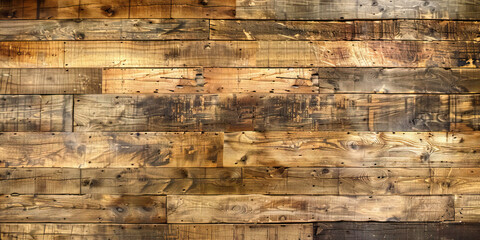 Barn Wood Accents: Walls adorned with reclaimed wood planks, adding warmth and character to the space