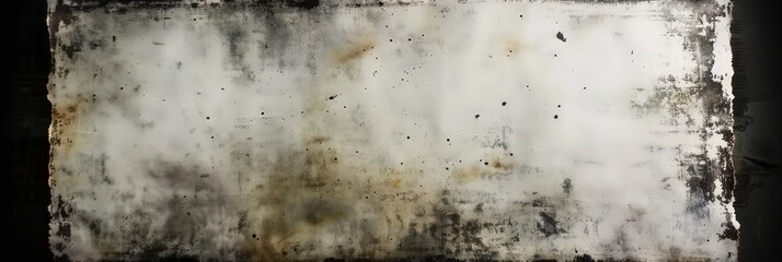 Fototapeta premium old paper texture, old vintage wall, a white weathered paper with vintage texture framed by a black vignette, banner