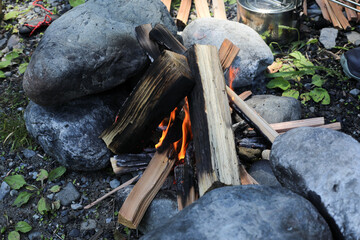 たき火