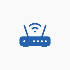 wireless internet router connection icon