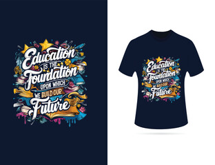 Typography t shirt design, motivational typography t shirt design, inspirational quotes t-shirt design