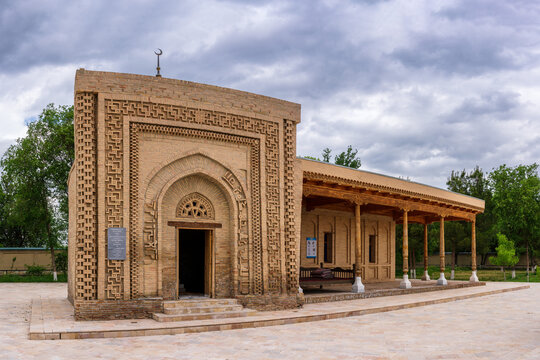Mir-Sayid Bakhrom Mausoleum, a 10th-11th century mausoleum in the city of Karmana near Navoiy, Uzbekistan. It is a tentative world heritage site.