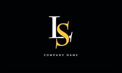 LS, SL, L, S Abstract Letters Logo Monogram