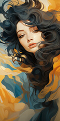 Image Art for Pictures and Posters, Oil Painting, Watercolor, Realistic, Abstract Style, Geometric, Minimalist, Landscape, Urban, Nature, High Definition, Resolution 150 dpi, Size 100:200, JPG