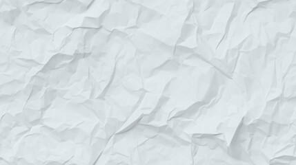 Obraz premium white crumpled paper background texture