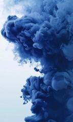 Blue Abstract Smoke Effects,Photorealistic HD
