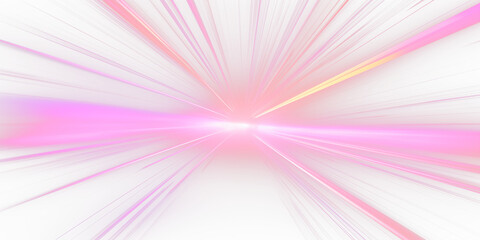 Obraz premium Intense speed rush. Warp light. Advanced tech. Sci-fi. Speed trails. Motion blur. Zoom motion. Light glow. Isolated PNG backdrop. Technology and futurism. Speed beams.