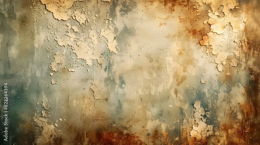 Poster captivating weathered wall backdrop with rustic charm and appeal
