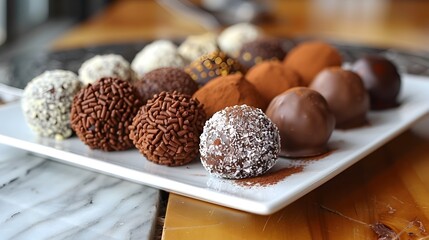 Decadent Chocoholics Dream A Gourmet Collection of Truffles and Ganache