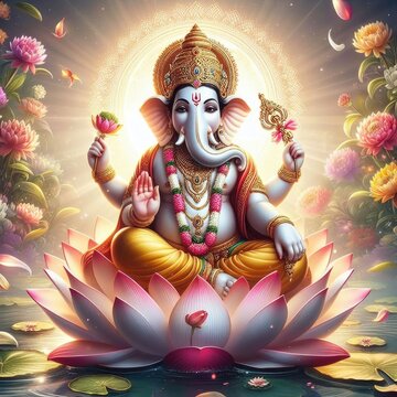  Ganesha is a god of wisdom, success and good luck.