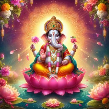  Ganesha is a god of wisdom, success and good luck.