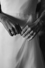 bride hands