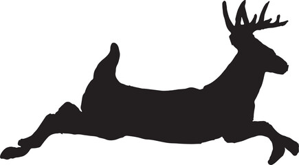 Deer Silhouette  Animal