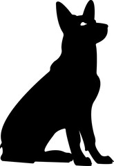 Dog Wolf Silhouette 