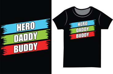 Father's Day Retro vintage Typography t-shirt design.