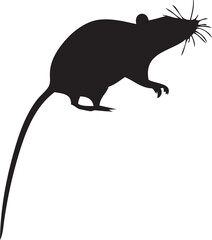 Mouse Rat Mice Animal Illustrations Silhouette
