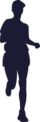 Runner Sport Athletes Silhouette 
