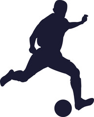 Soccer Player Football Athletes Isolated