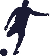 Soccer Player Football Athletes Isolated