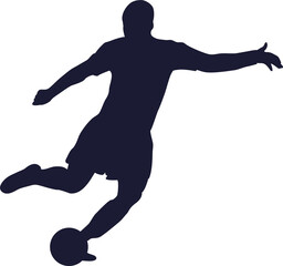 Soccer Player Football Athletes Isolated