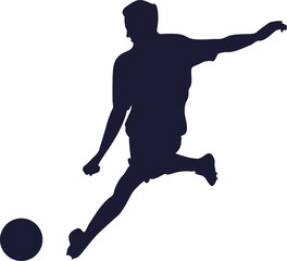 Soccer Player Football Athletes Isolated