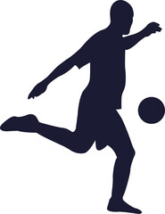 Soccer Player Football Athletes Isolated