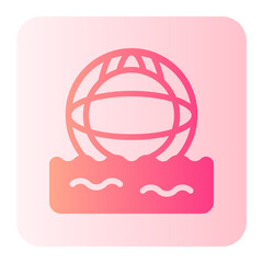water polo gradient icon